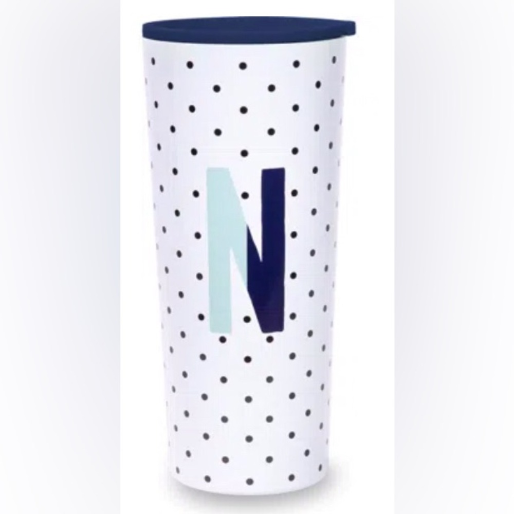Kate Spade Initial stainless steel 24 oz Tumbler - N